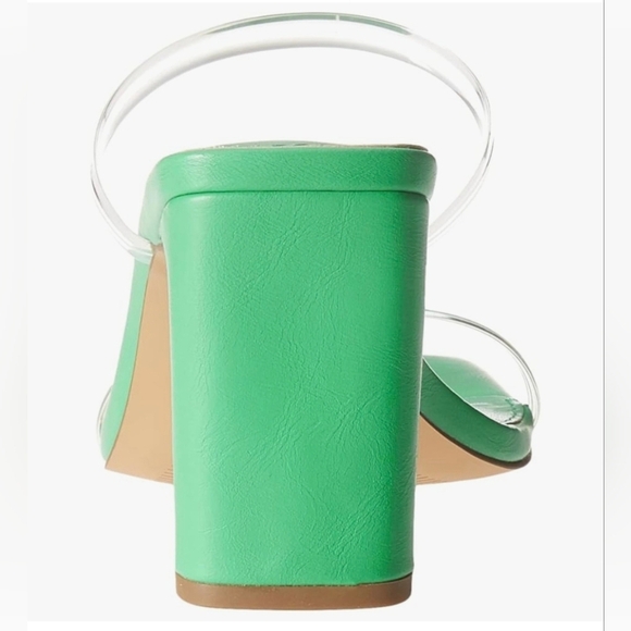 The Drop Avery Square Toe TWO Strap High Heeled Sandal #777-779 - Picture 12 of 14